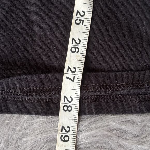 Champion Mens Sz L Black T Shirt Heavyweight Cotton Red Spell Out Logo Teens - Picture 6 of 9